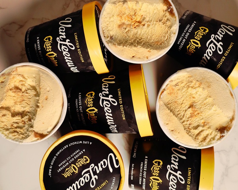 A bunch of pints of Van Leeuwen's new Glass Onion ice cream