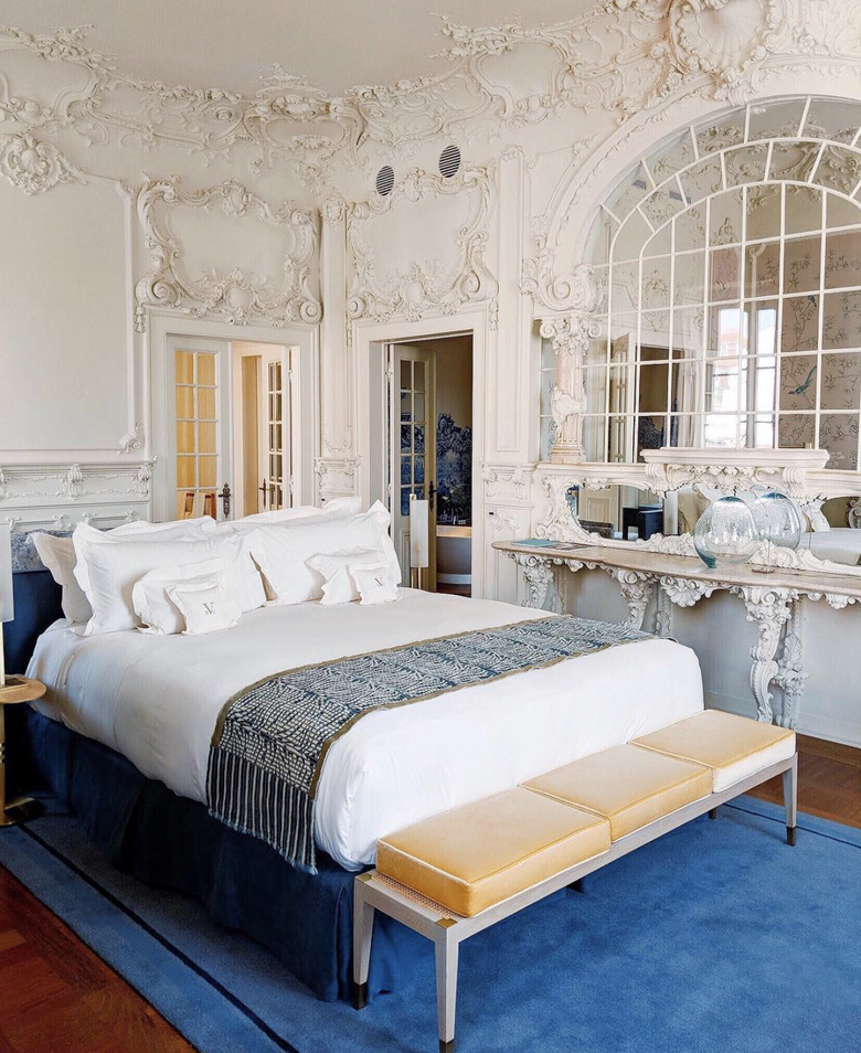 ornate Victorian bedroom