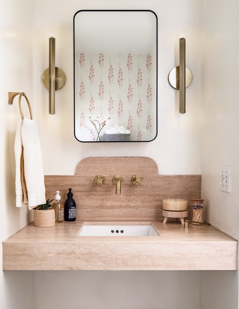 We Transformed This Powder Room with Easy DIYs | Hunker