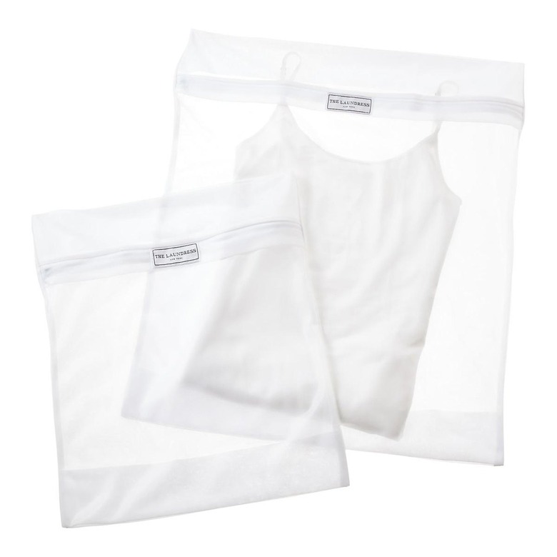 Mesh white bags