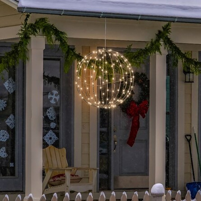 light up ball decor