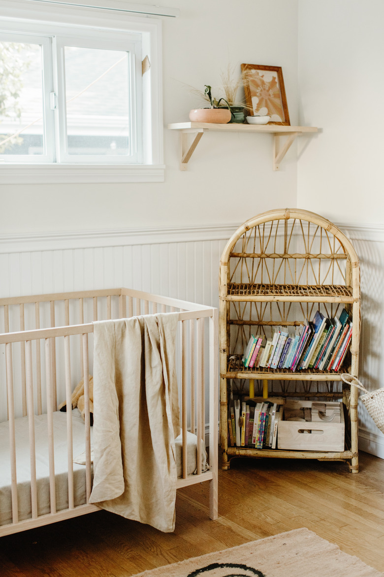 Earthy, natural nursery