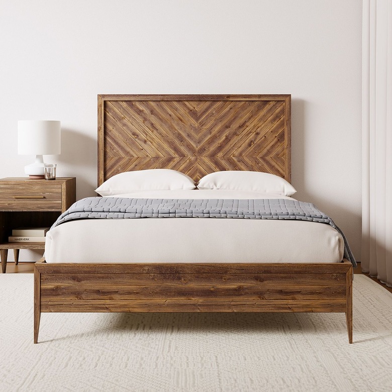 West Elm Alexa Reclaimed Wood Bed