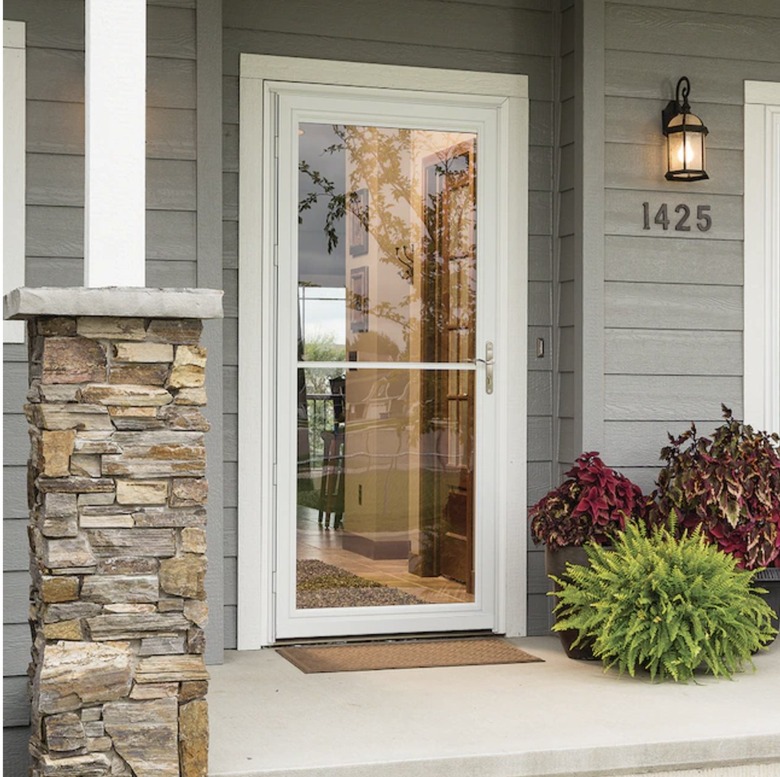 Full-View Aluminum Storm Door