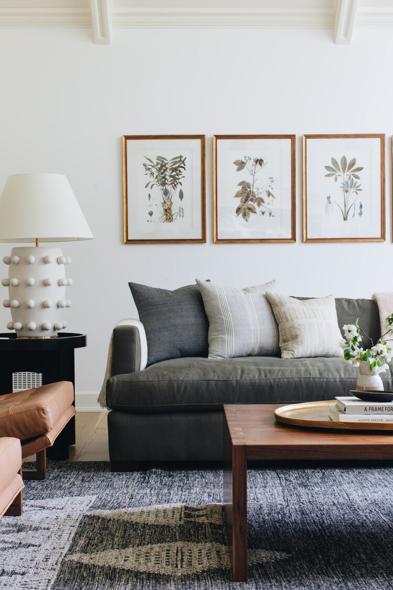 What Color Rug Goes With a Gray Couch? | Hunker