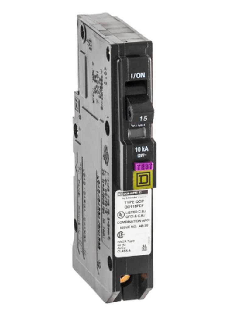 A GFCI/AFCI circuit breaker.