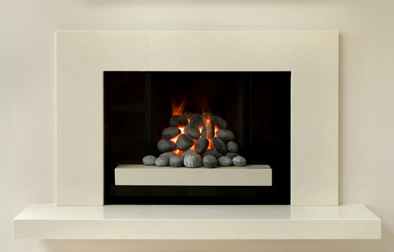 modern gas fire