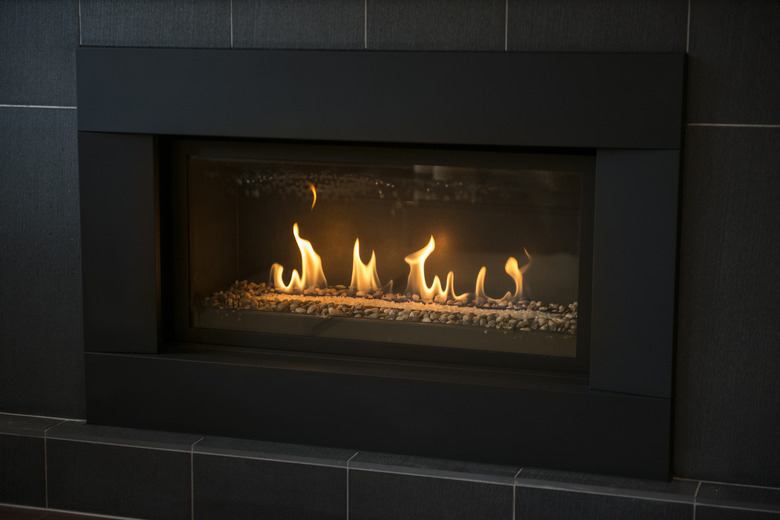 Modern Gas Fireplace