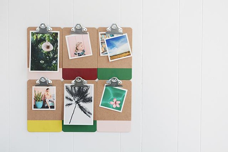 Colorful Clipboard Frames