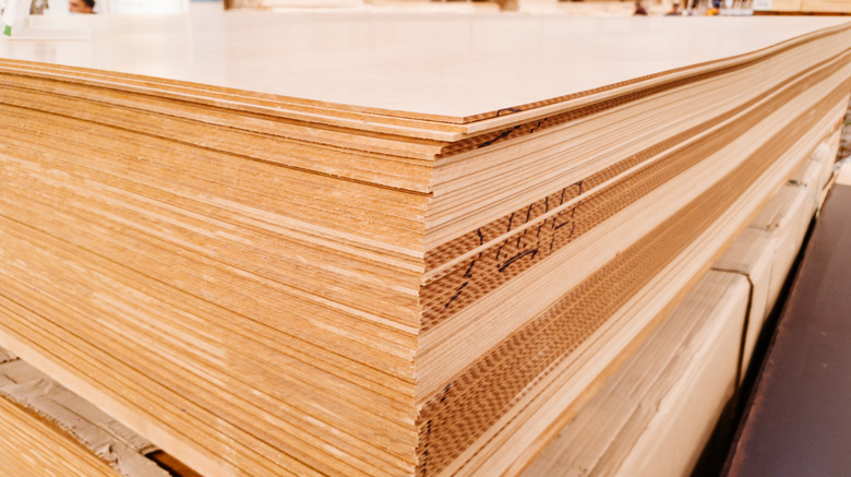 Hdf. High Density Fiberboard. Shop Building Materials