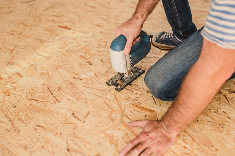 Installation of floor coverings - installation of a subfloor