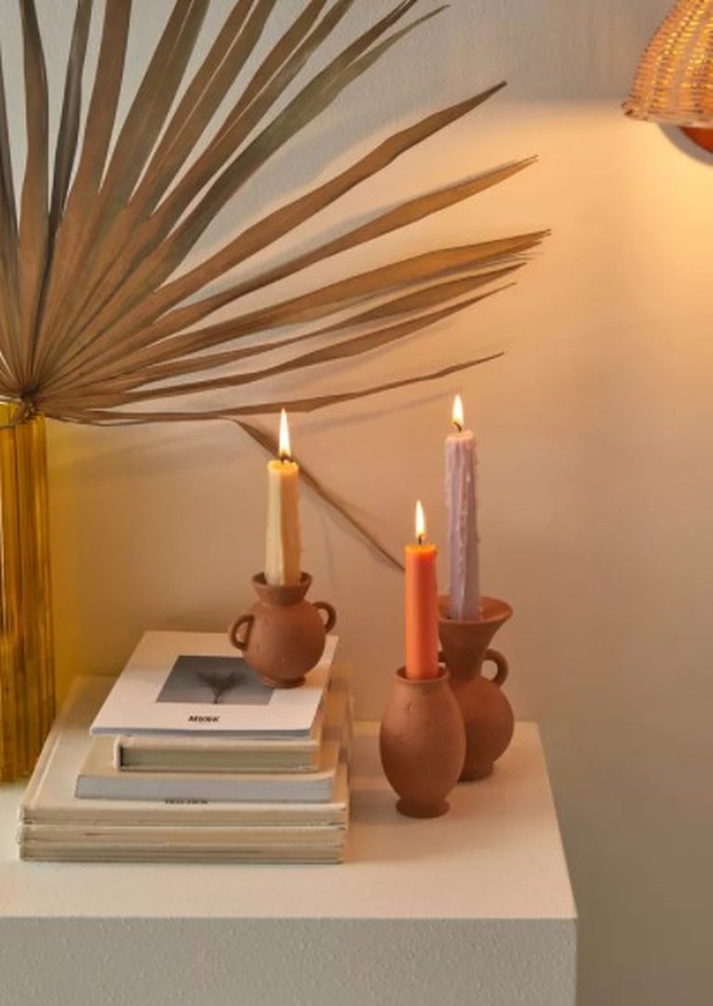 Urban Outfitters Vase-Shaped Taper Candle Holder