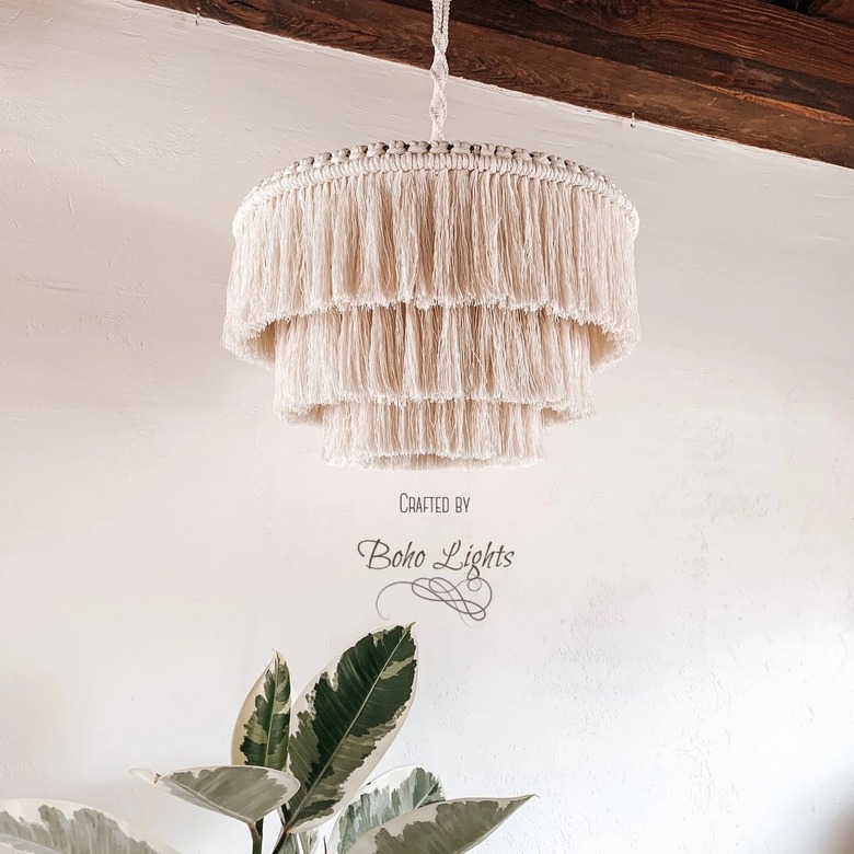 boho chandelier