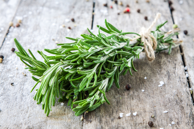 bunch of fresh rosemary