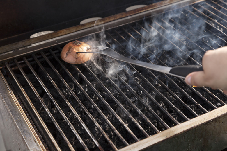 Cleaning the Grill