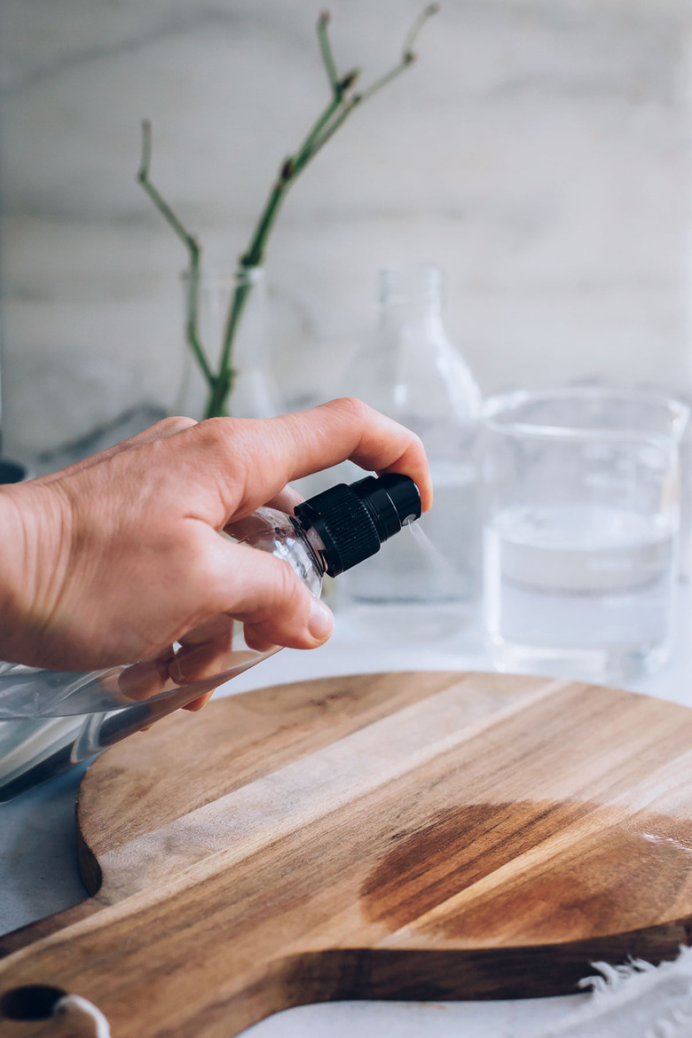 Disinfecting cutting boards