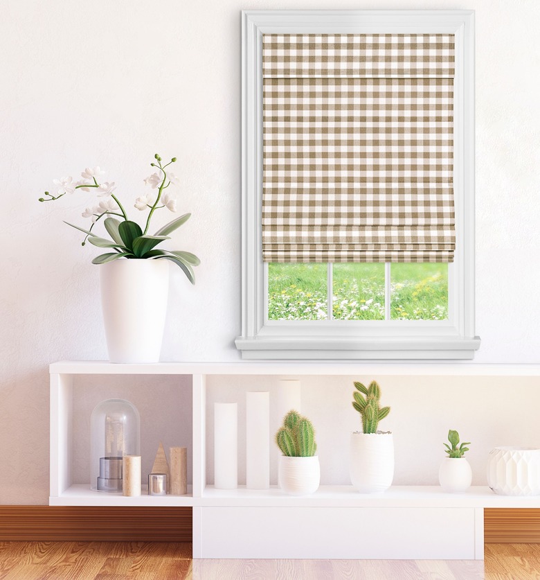 Achim Cordless Buffalo Check Roman Window Shade, $41.53-$69.99