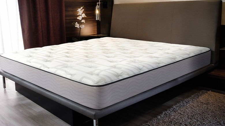 Marriott Hotel mattress with no bedding