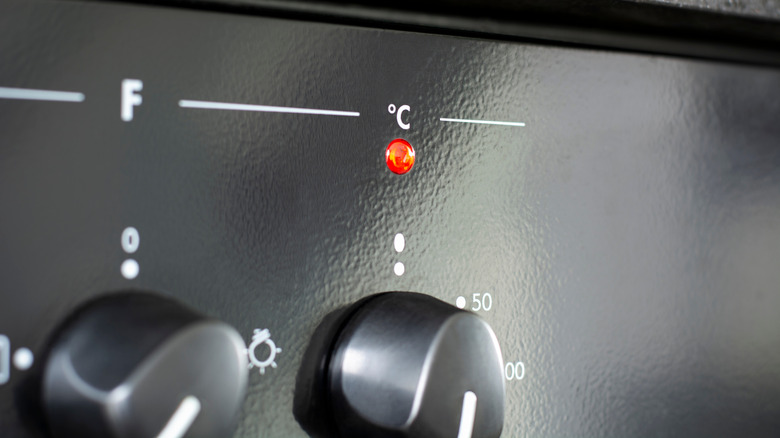 oven temperature fahrenheit and celsius